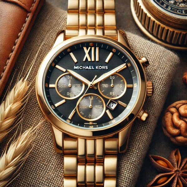 Michael Kors Bradshaw Gold-Tone Watch